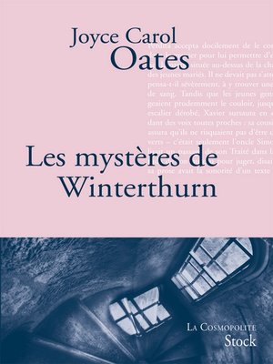 cover image of Les mystères de Winterthurn